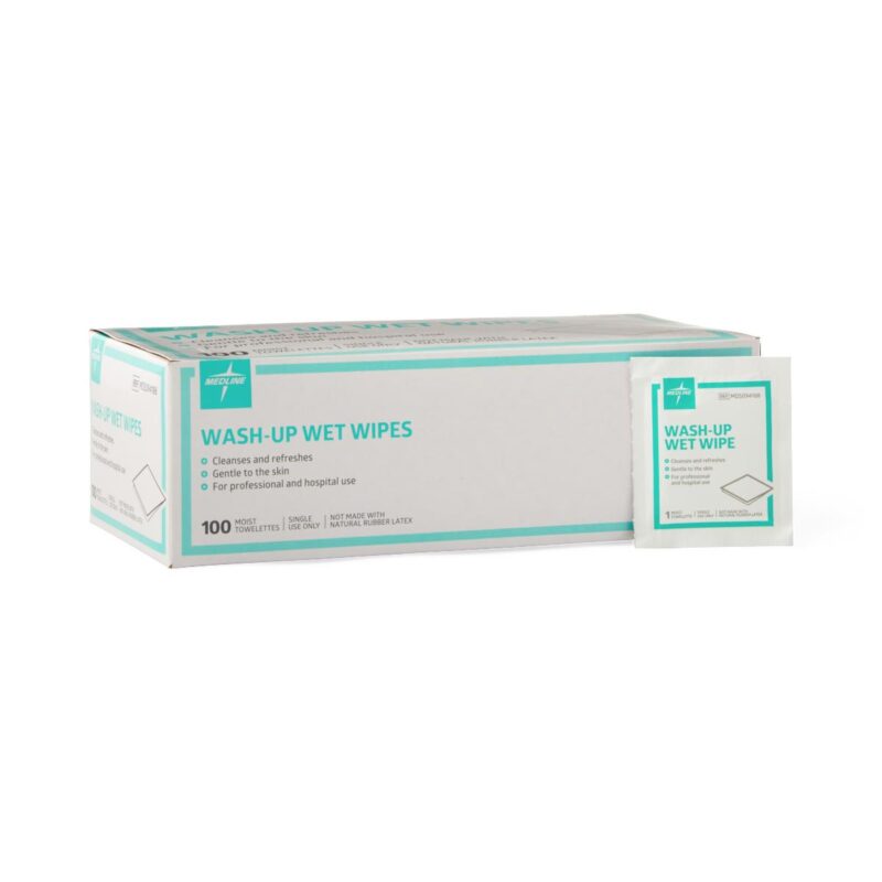 Medline Cleansing Towelettes with Ethyl Alcohol