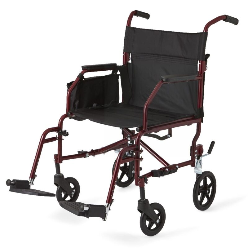 Medline Basic Steel Transport Chairs