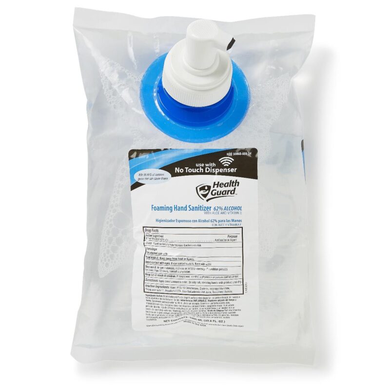 HealthGuard 62% Alcohol Foaming Hand Sanitizer