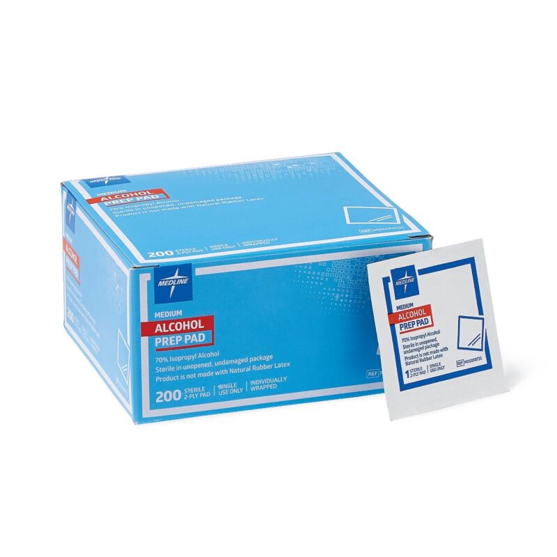 Medline Sterile Alcohol Prep Pads