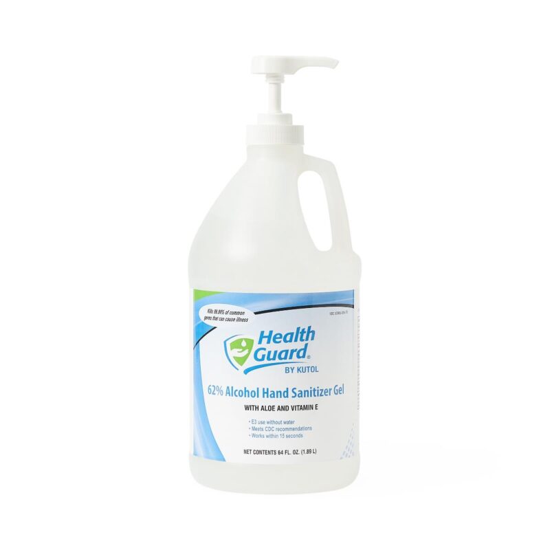 HealthGuard 62% Ethyl Alcohol Instant Hand Sanitizer