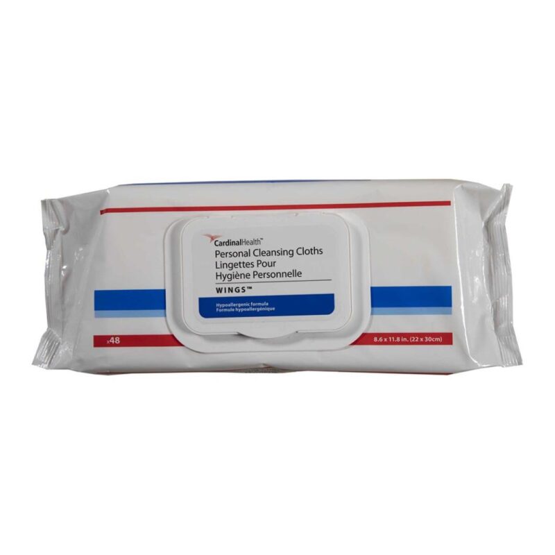 Wings Premoistened Personal Cleansing Cloths