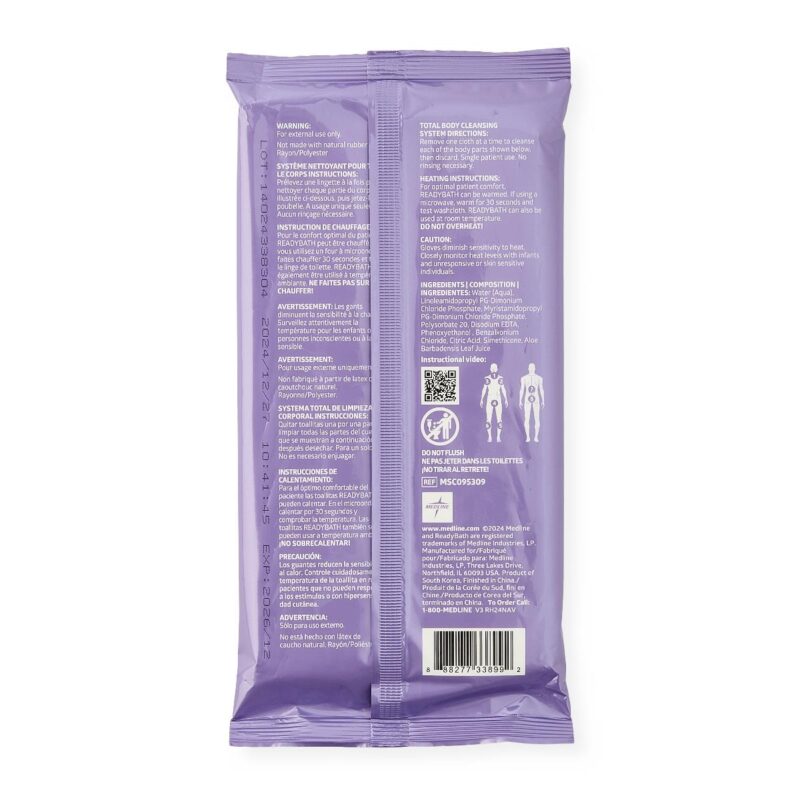ReadyBath Fresh Standard-Weight Bathing Cloths - Image 3
